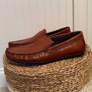 Rami al Ali Luxury Men's Brown Leather Loafers - Size 41